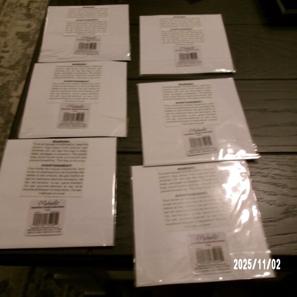 NEW 6 PK Dimensional Stickers(4pc) Michaels MERRY Christmas•Holly•Holiday CRAFTS - Picture 4 of 4